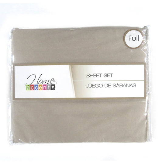 Sabana Home Accents Set de 4 Piezas - FULL