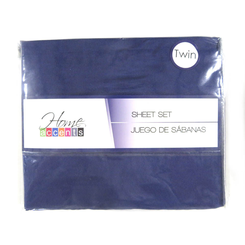 Sabana Home Accents Microfibra Set de 3 Piezas - TWIN