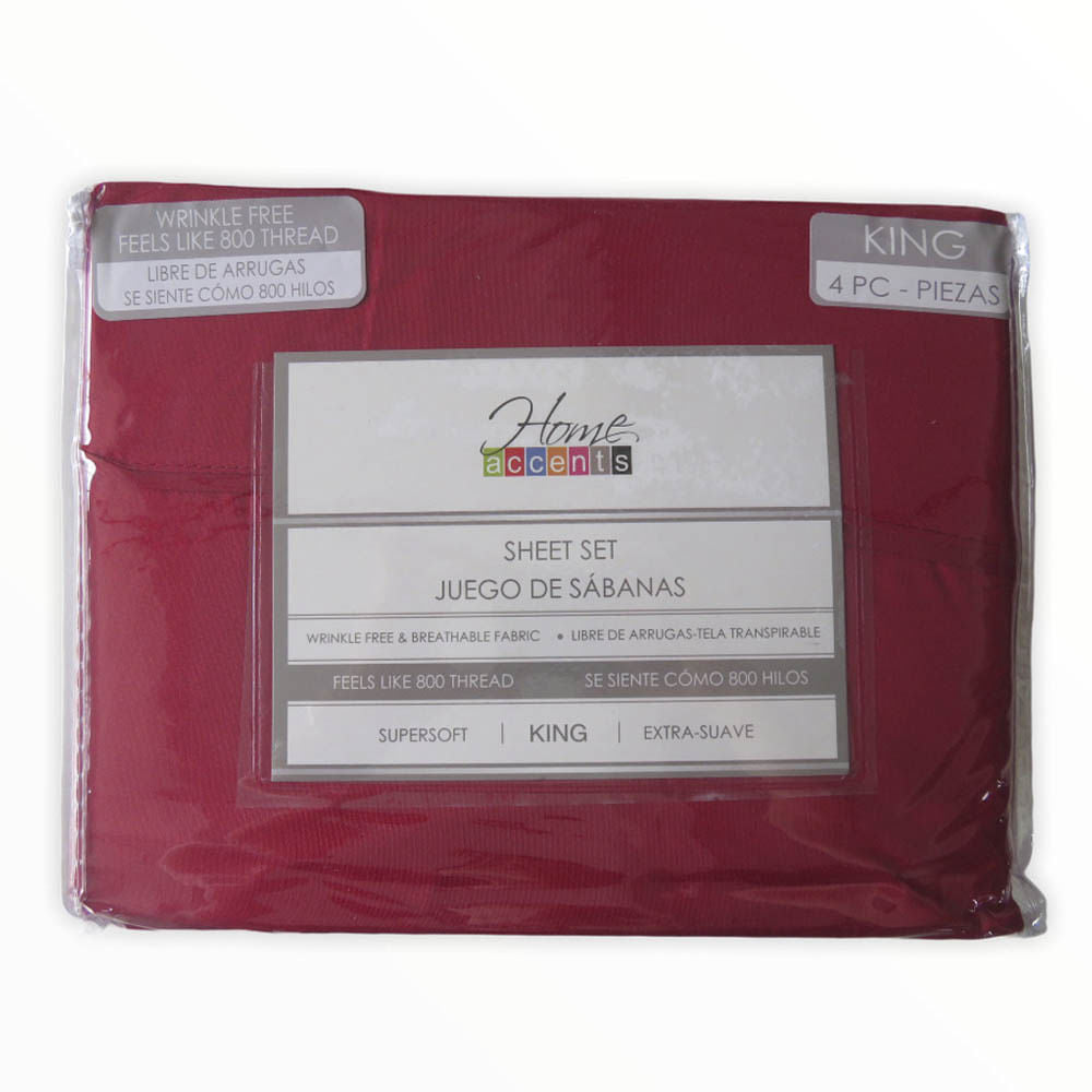 Sábanas Avalon 4 Piezas - KING