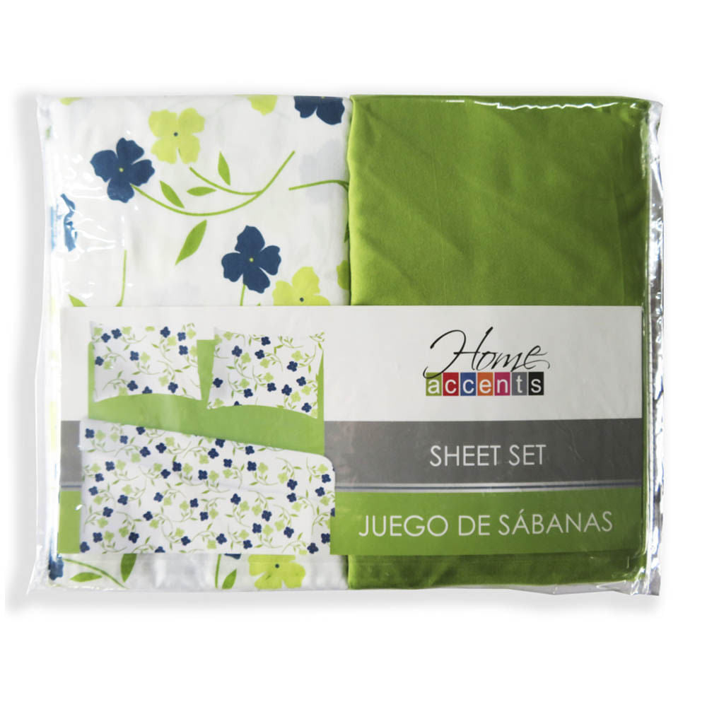 Sabana Venice Home Accents Set de 4 Piezas - QUEEN