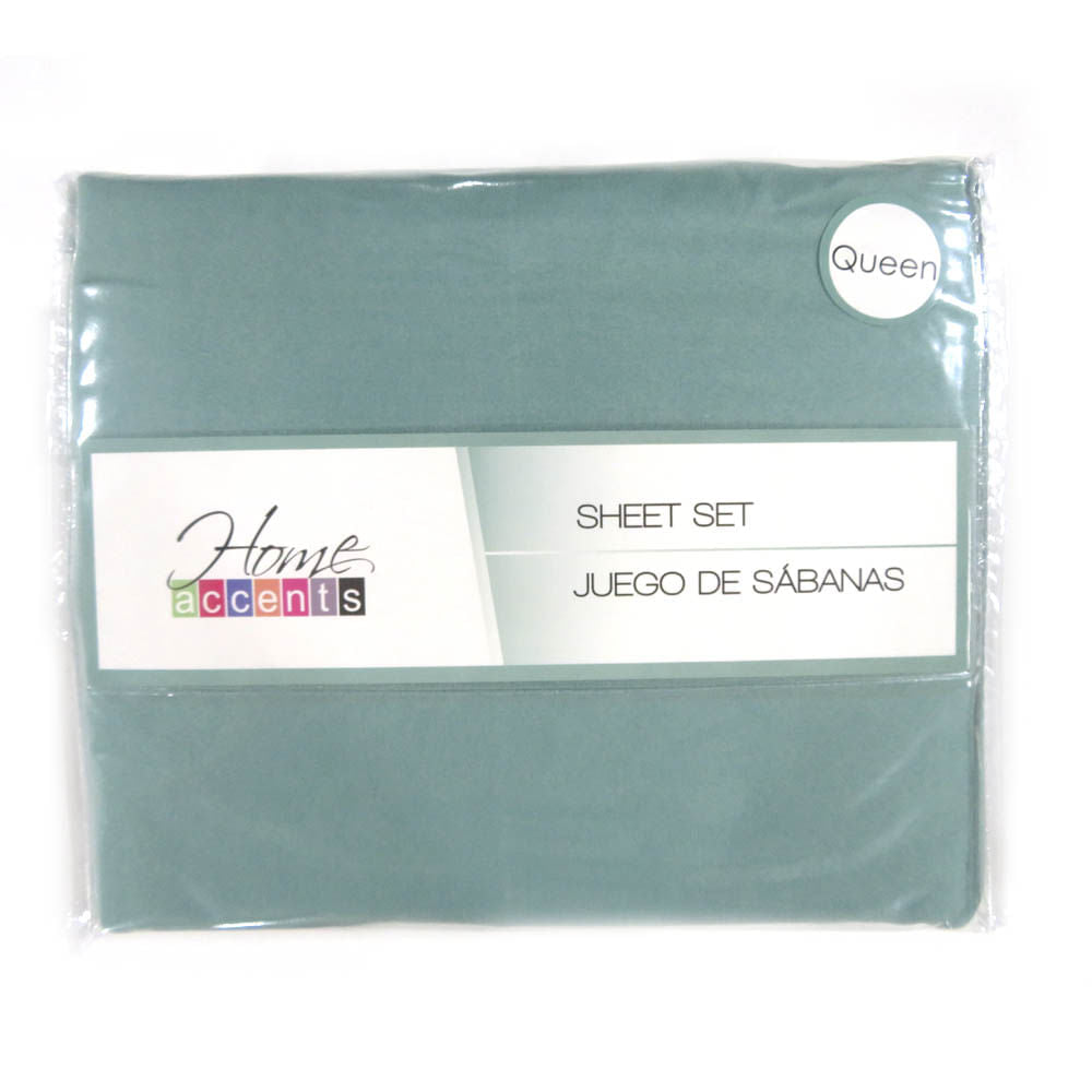 Sabana Home Accents Set de 4 Piezas - QUEEN