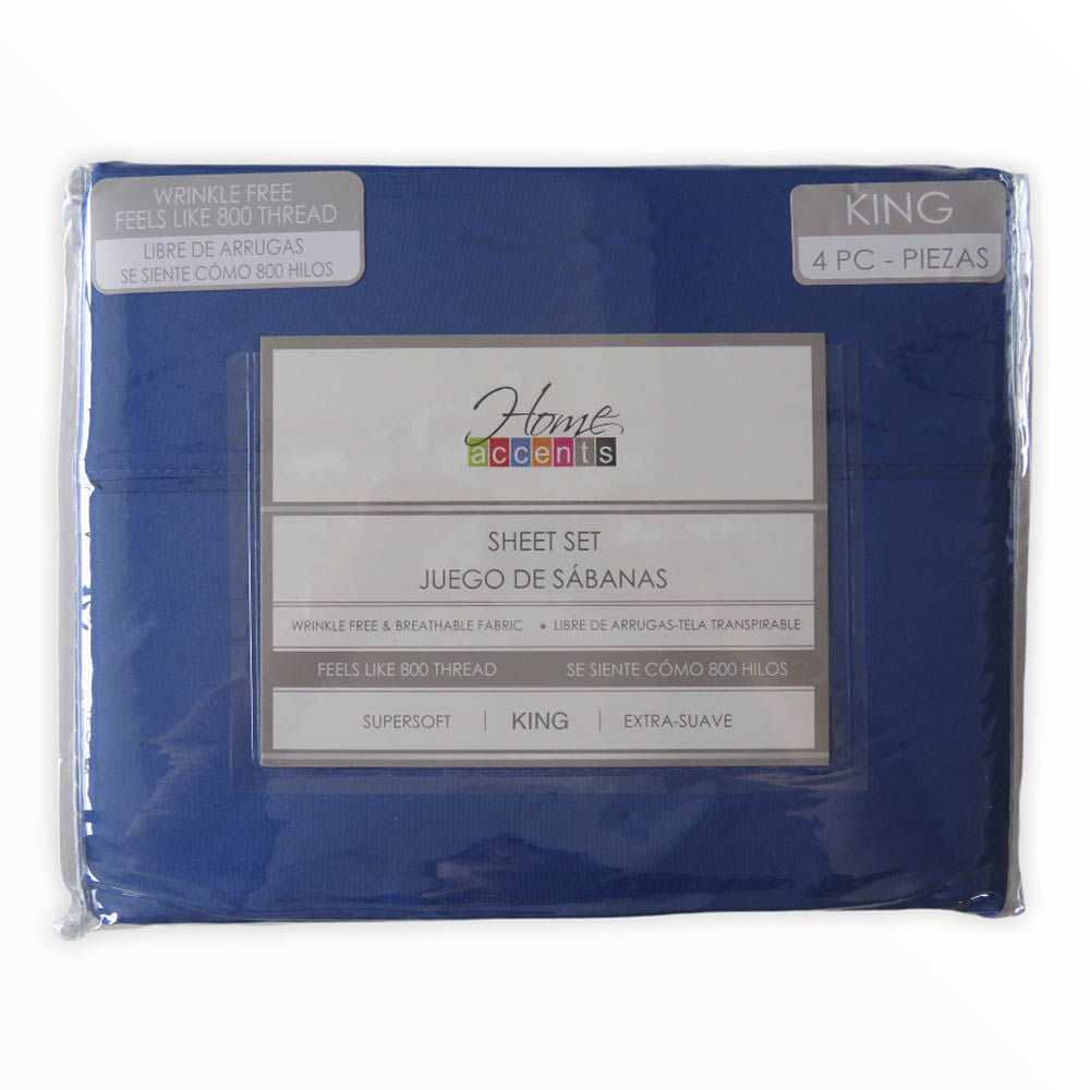 Sábanas Avalon 4 Piezas - KING