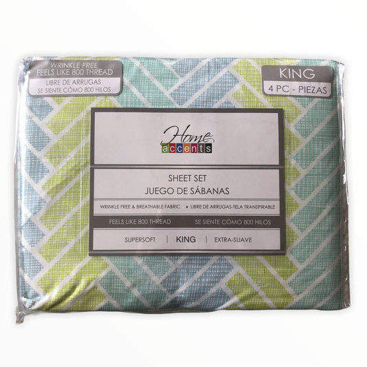 Sábanas Roma Home Accents 4 Piezas - KING