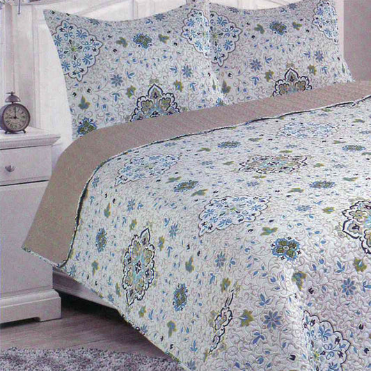 Sobrecama Home Accents Set de 3 Piezas - FULL