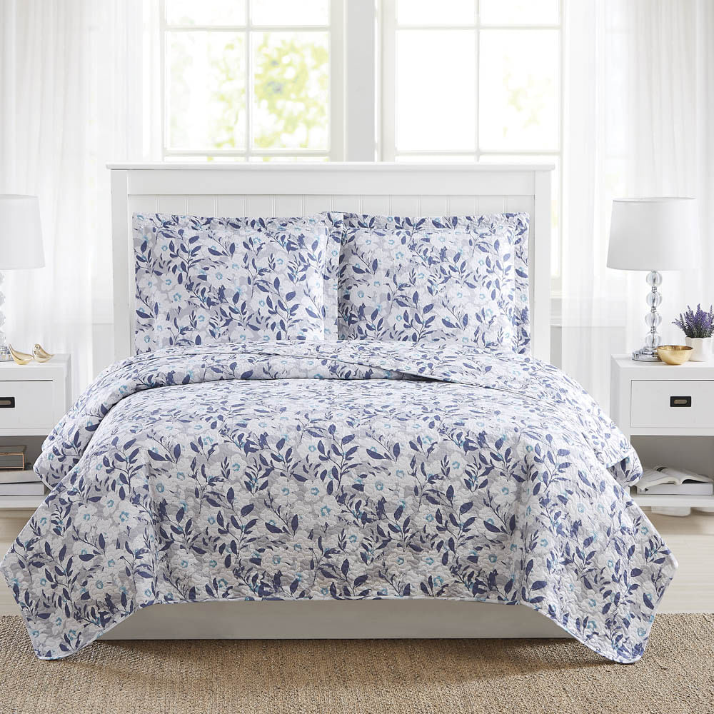 Sobrecama Home Accents Set de 3 Piezas - QUEEN