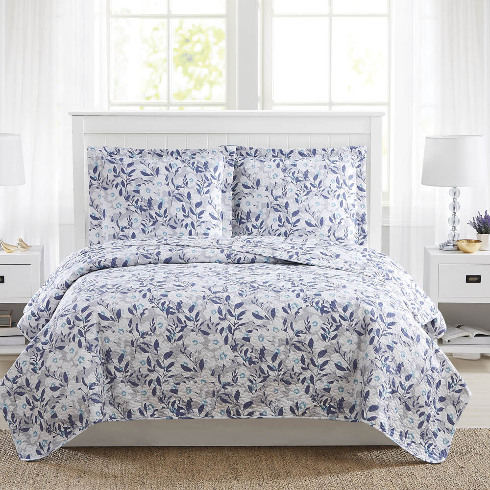 Sobrecama Home Accents Set de 3 Piezas - KING