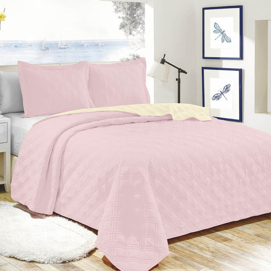 Sobrecama Home Accents Set de 3 Piezas - FULL