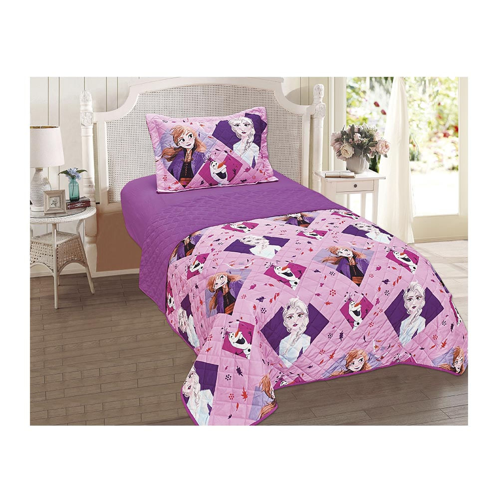 Sobrecama Frozen Infantil de 2 Piezas - TWIN
