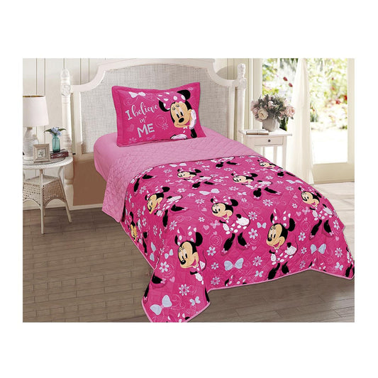 Sobrecama Minnie Infantil de 2 Piezas - TWIN