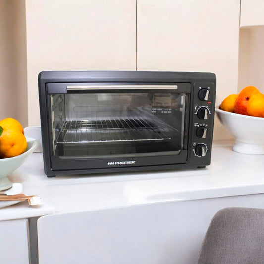 Horno Eléctrico Premier de 60 Litros / 1650 W / Negro