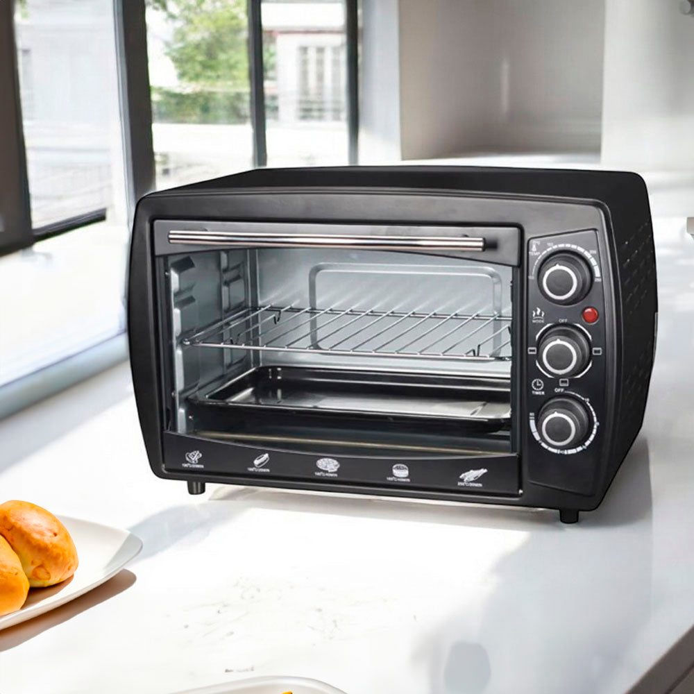 Horno Eléctrico Premier de 30 Litros / 1600 W / Negro