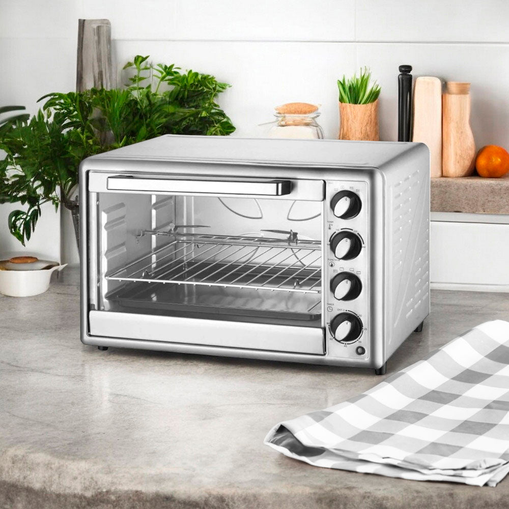 Horno Eléctrico Premier de 42 Litros / 1500 W / Gris