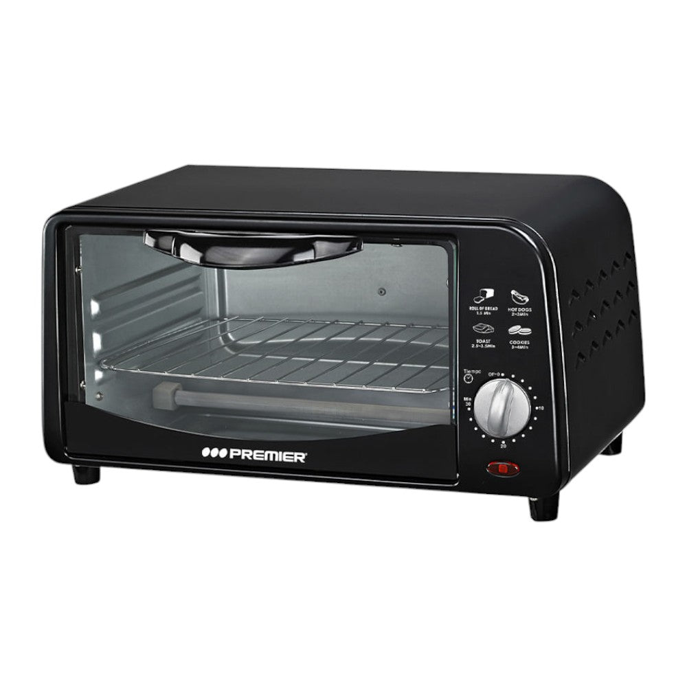 Horno Eléctrico Premier de 9 Litros / Negro