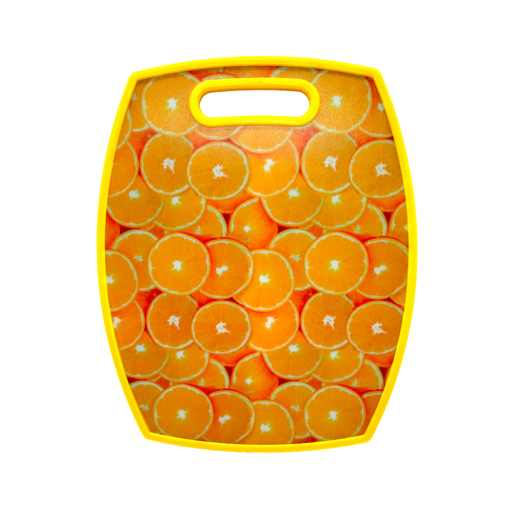 Tabla de Picar Plástica Kole 15"x 12" Con Diseño de Limón