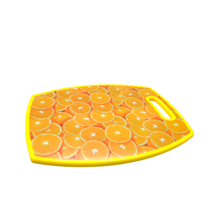 Tabla de Picar Plástica Kole 15"x 12" Con Diseño de Limón