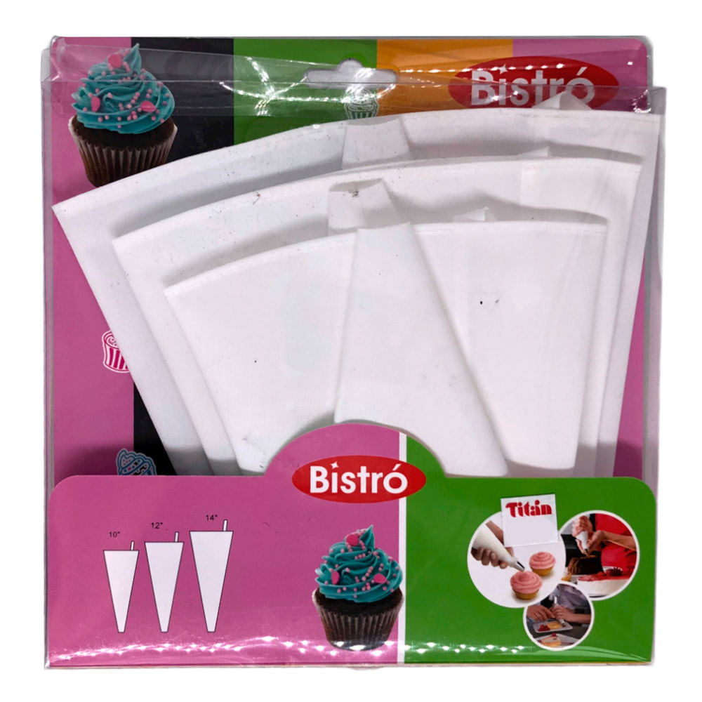 Manga de Repostería Bistro 3 Piezas