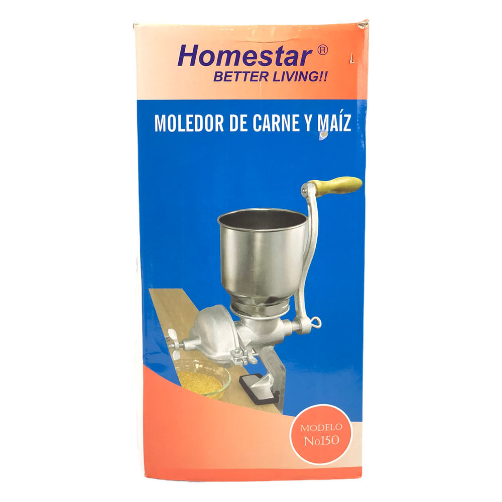 Moledor Homestar de Maíz y Carne - Gris