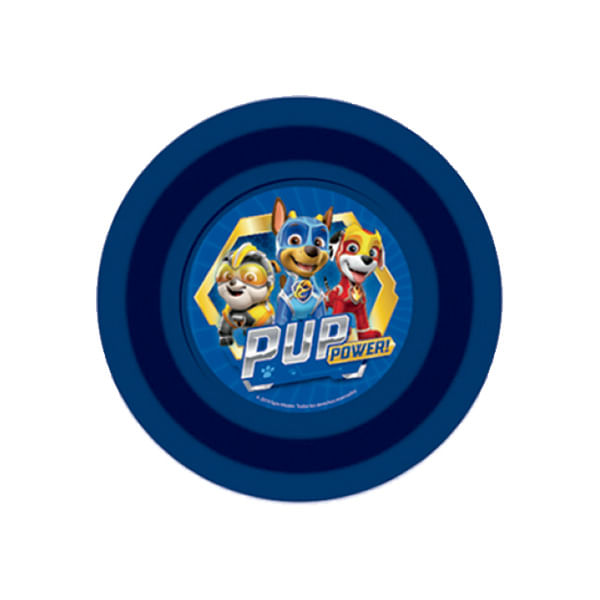 Plato Hondo Plástico Paw Patrol