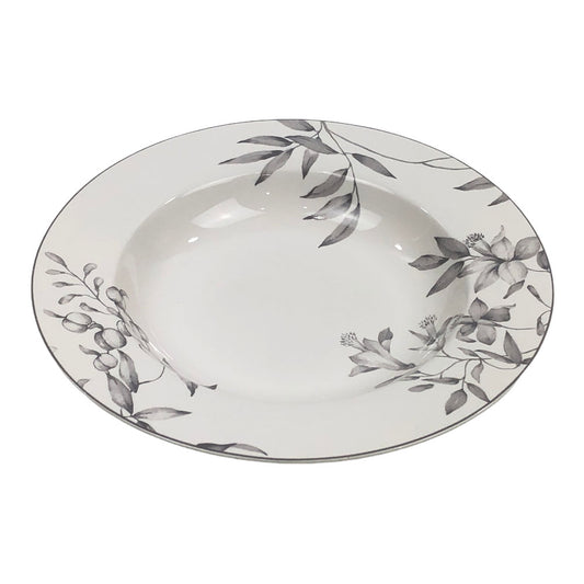 Plato Hondo Soho de Porcelana 8.5" - Azul claro