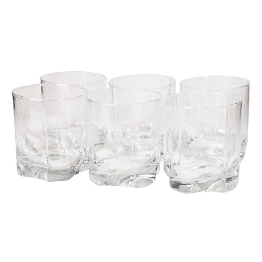 Juego de Vasos Luna Pasabahce Para Whisky 6 Piezas