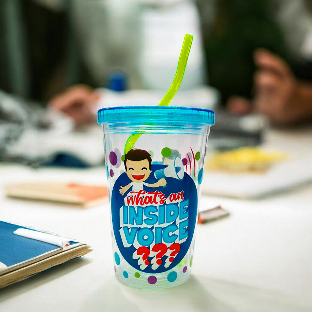 Vaso Acrílico Infantil Novelty 10 Onzas - Surtido