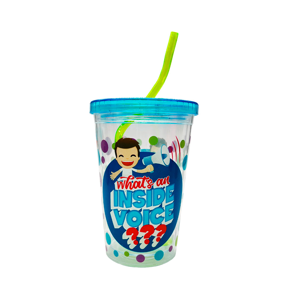 Vaso Acrílico Infantil Novelty 10 Onzas - Surtido