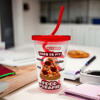 Vaso Acrílico Infantil Novelty 10 Onzas - Surtido