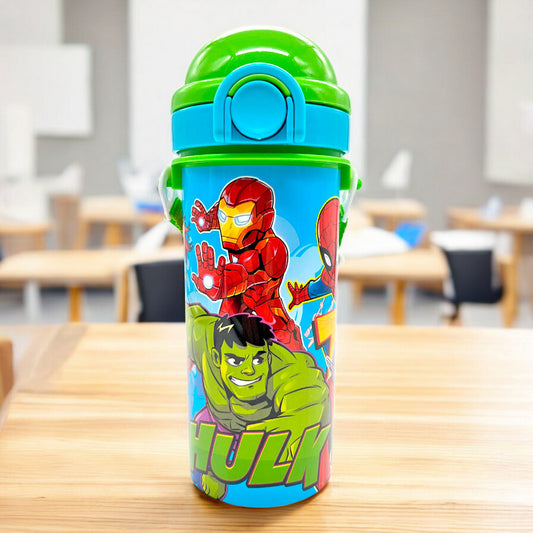 Botella Plástica 500 ML Avengers Carrizo