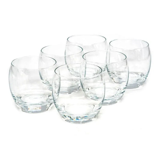 Vasos Para Whisky Barrel Pasabahce 4 oz de Vidrio 6 Piezas