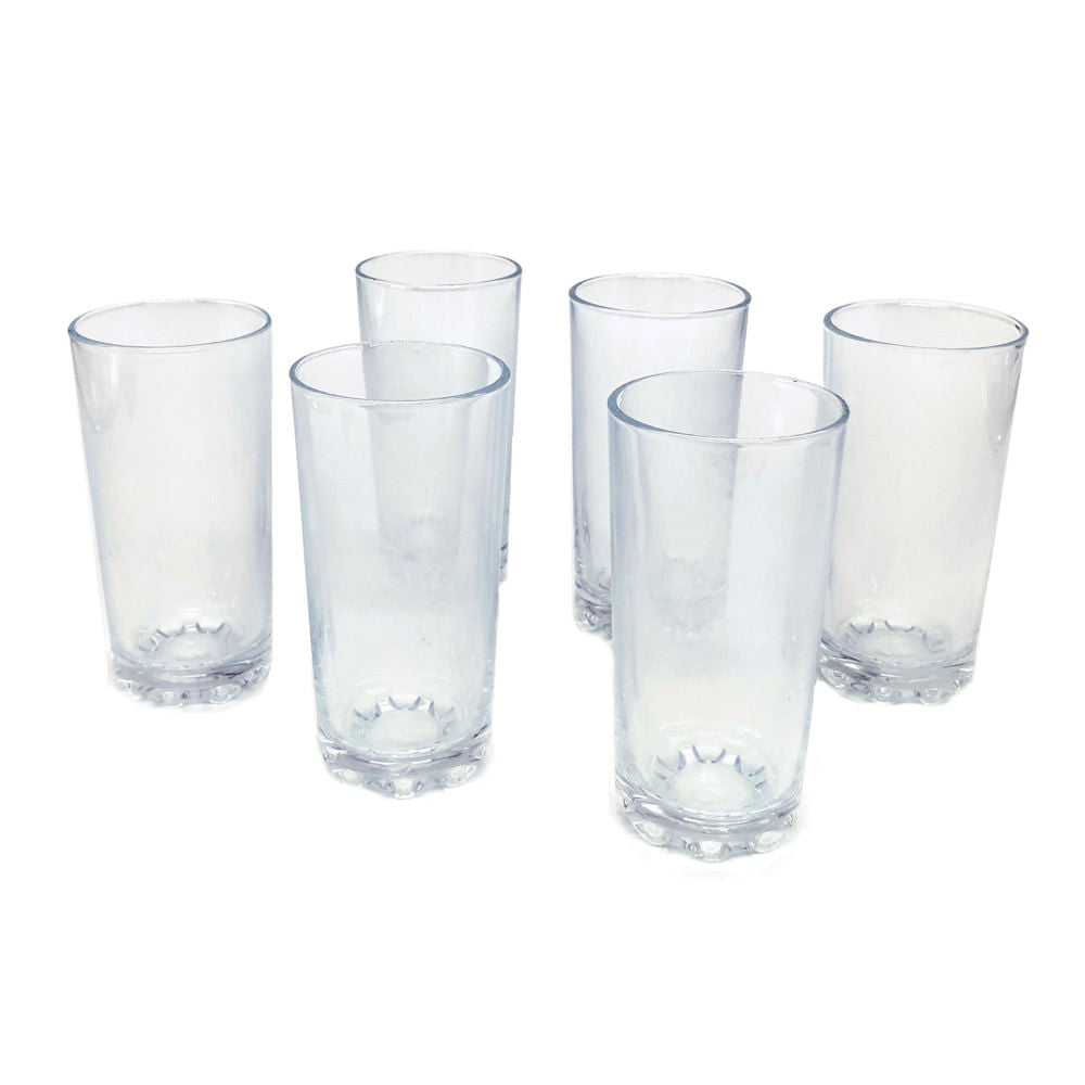 Vasos Pasabahce Karaman de Vidrio 6 Piezas 10 oz