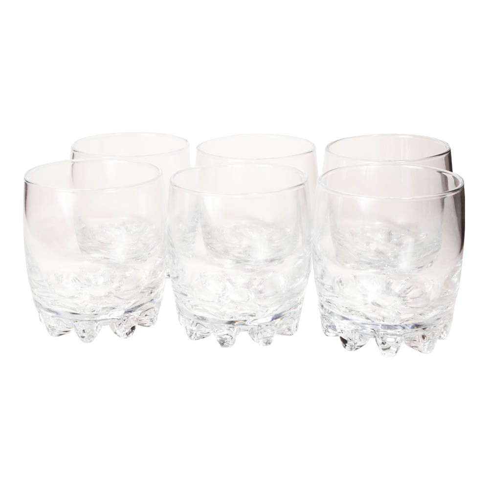 Vasos Para Whisky Sylvana Pasabahce de Vidrio 6 Piezas