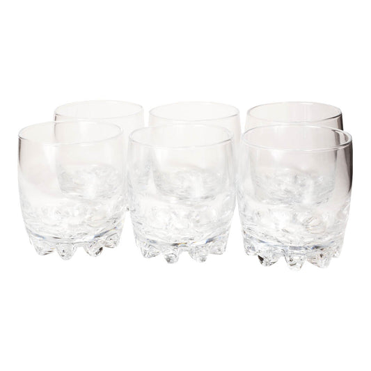 Vasos Para Whisky Sylvana Pasabahce de Vidrio 6 Piezas