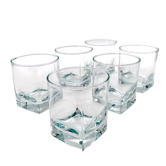 Vaso de Vidrio Pasabahce – Set x6 / 10.5 Onzas