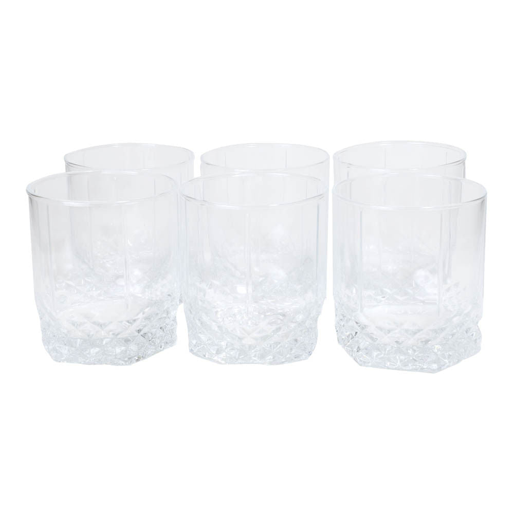 Vasos Para Whisky Valse Pasabahce de Vidrio 6 Piezas