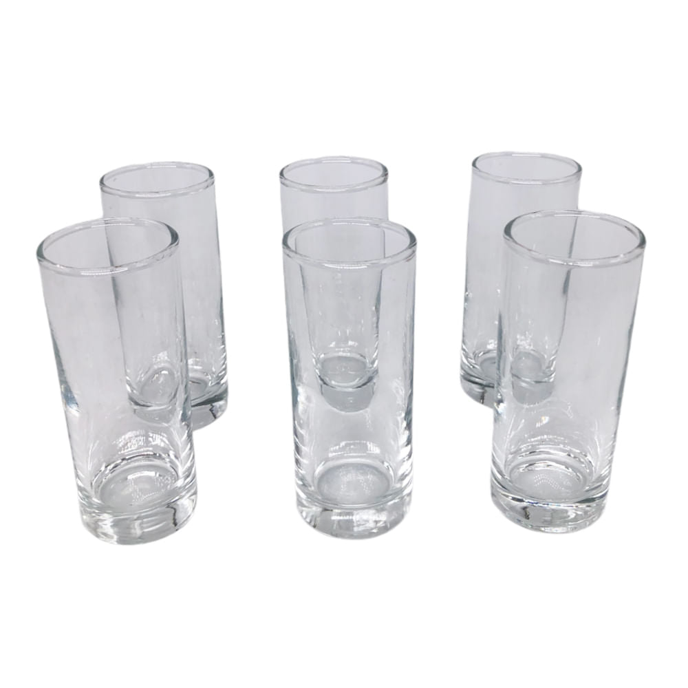 Shot Para Tequila Cristar 2 oz 6 Piezas