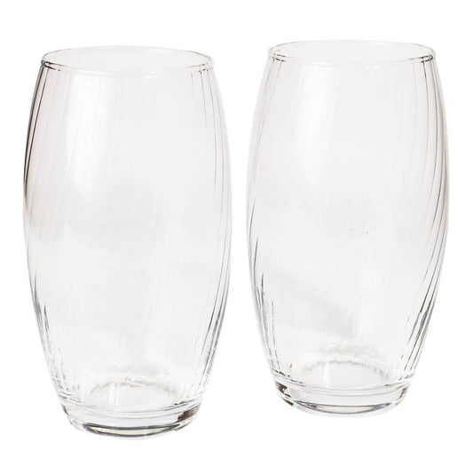 Juego de Vasos Long Ayran Pasabahce de Vidrio 2 Piezas