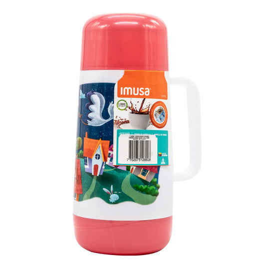 Termo Decorado Imusa Ampolla de Vidrio de 0.75 L - Surtido