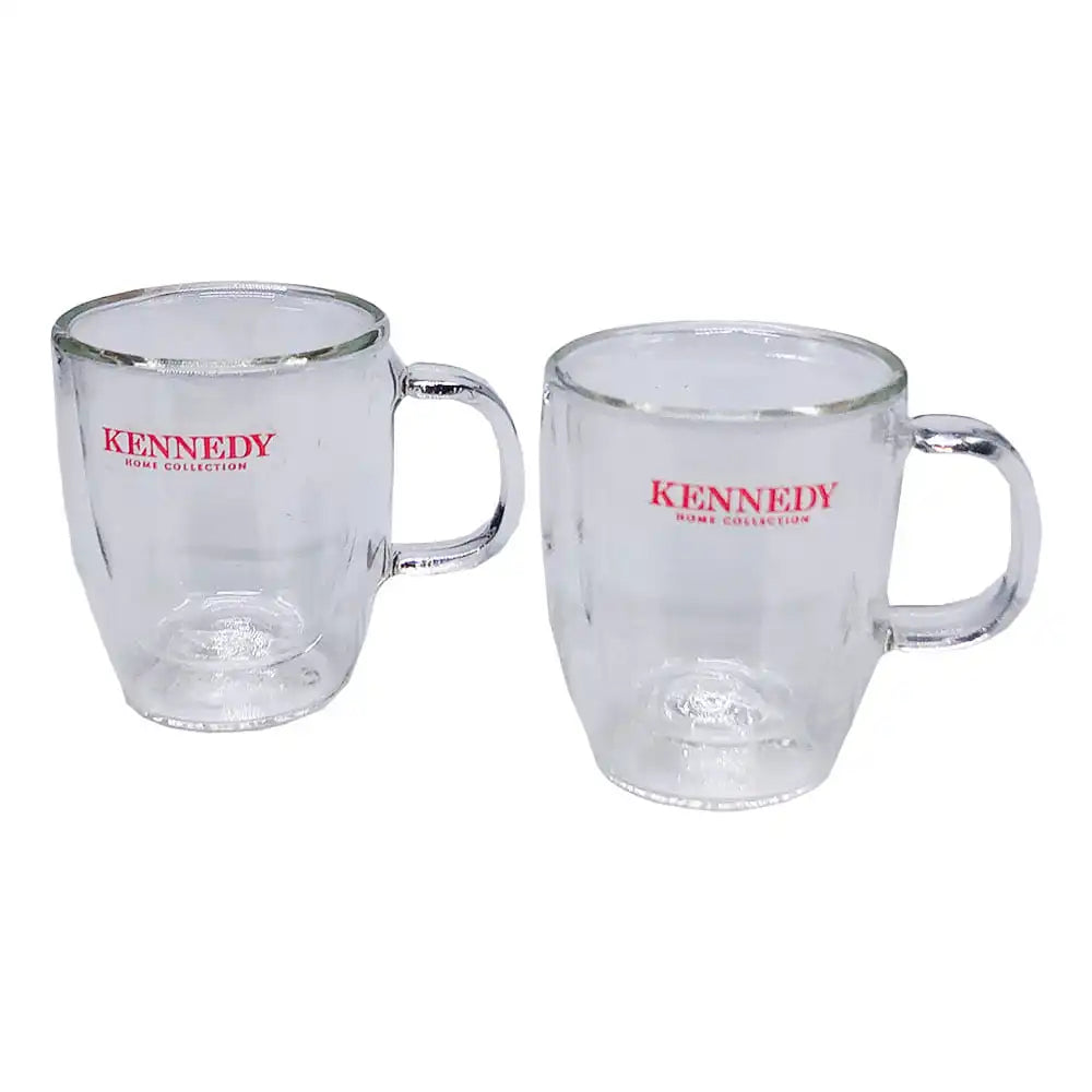 Taza de Vidrio Soho 1.71 Oz 2 Piezas