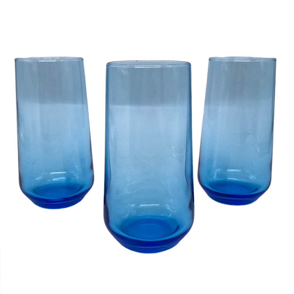 Vasos Pasabahce Allegra de Vidrio 3 Piezas