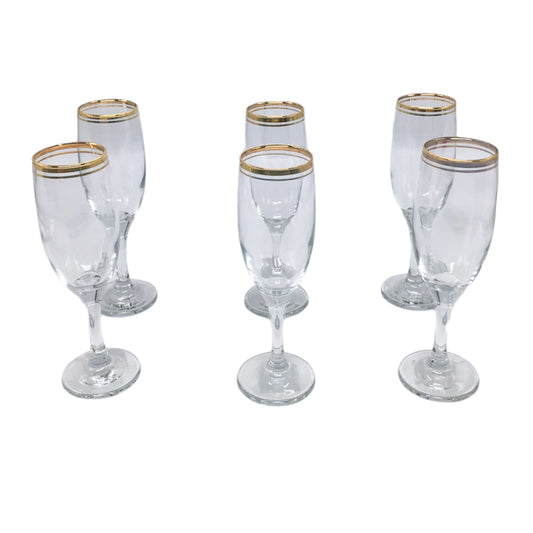 Copas Para Champagne Lav Misket 6 oz 6 Piezas