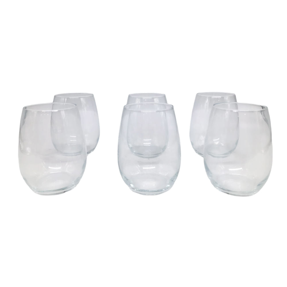 Vasos Para Vino Pasabahce Amber 15 oz 6 Piezas