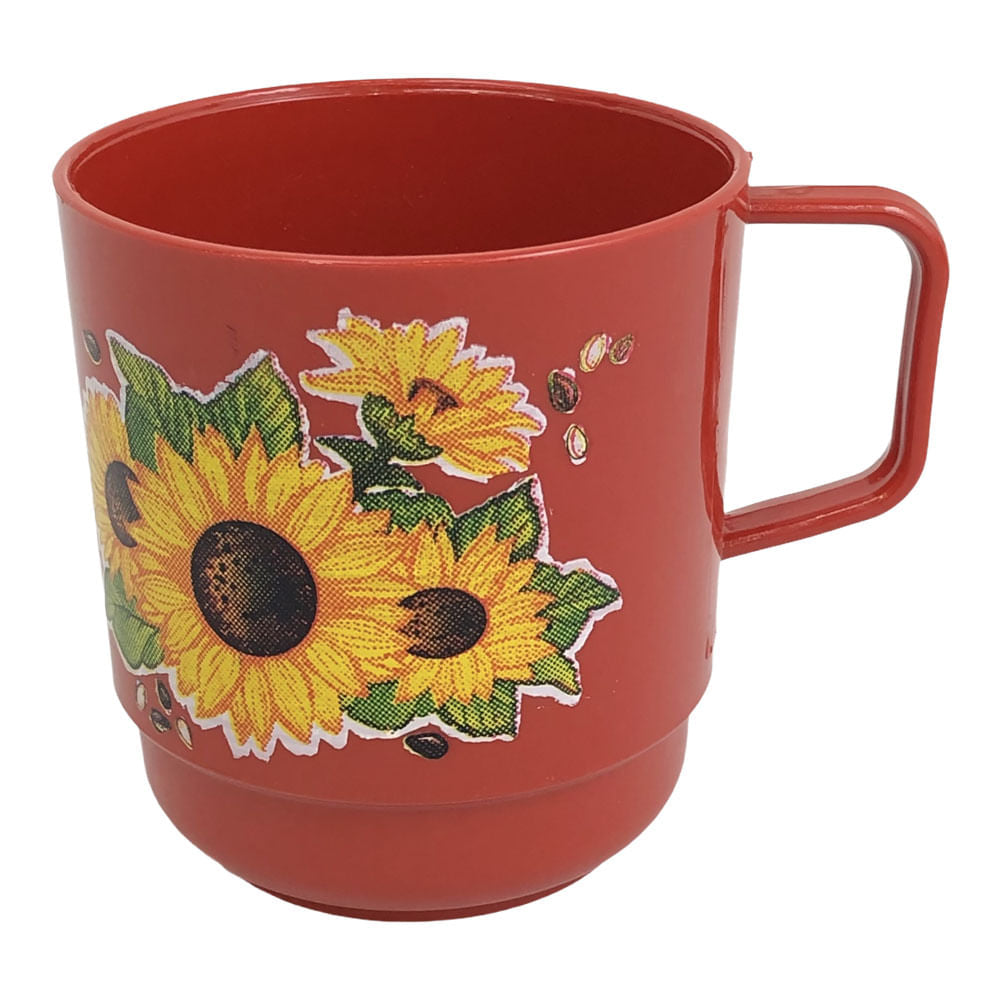 Taza Homestar Plastica de Girasol 8 oz - Surtido