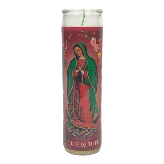 Vela Religiosa Jc Sales Virgen de Guadalupe 12.3 Oz