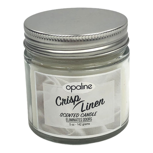 Vela Aromática Max Wholesales Linen 6 Oz - Blanco