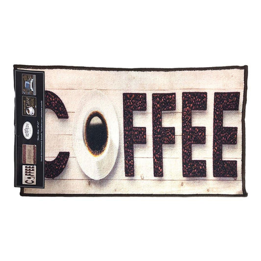 Alfombra de Cocina Kennedy Carpets Cafelatte 50 cm x 80 cm