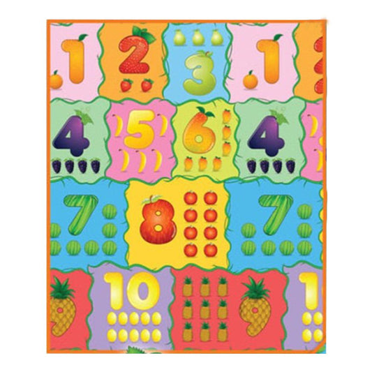 Alfombra Didáctica Kennedy Carpets Infantil Fruits 120 cm x 100 cm