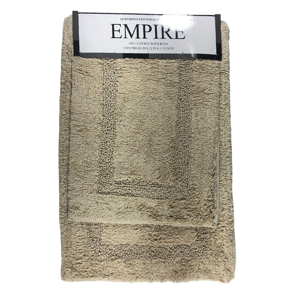 Alfombra Para Baño Popular Bath Empire 2 Piezas - Beige