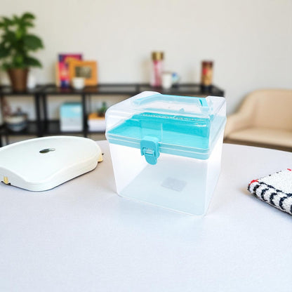 Caja Organizadora Plástica Home Elegance – 16 x 16 x 14 cm / Surtido