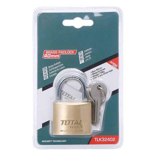 Candado Bronce Total 142 g Con 3 Llaves