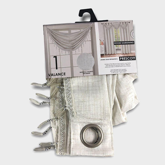 Cenefa Popular Bath Prescott de 30" x 20" - Marfil